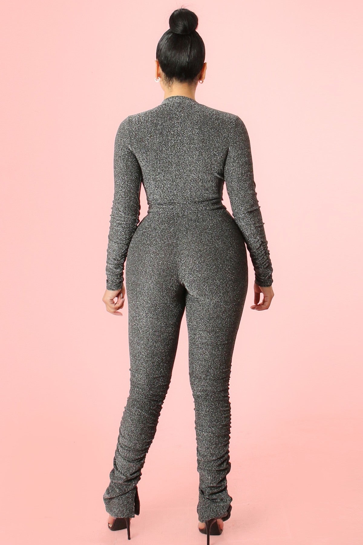 Sparkly 2-Piece Pants Set