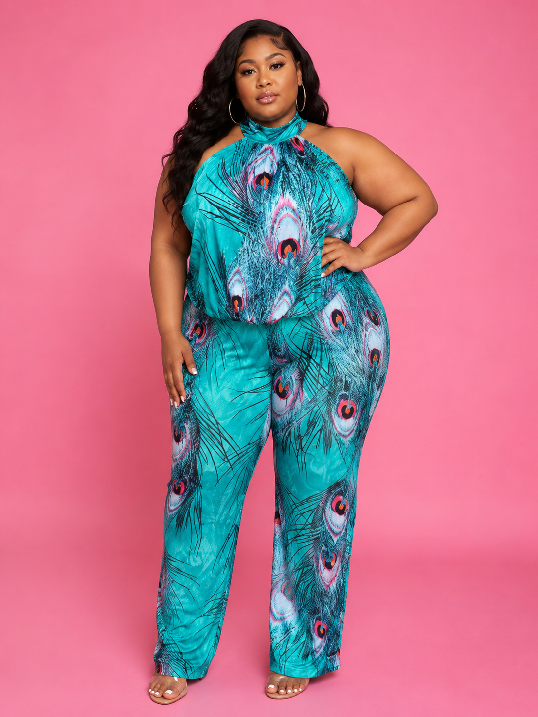 Peacock Dreams Jumpsuit