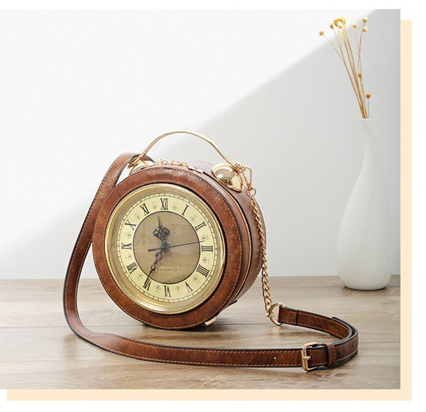 Clock Me Purse
