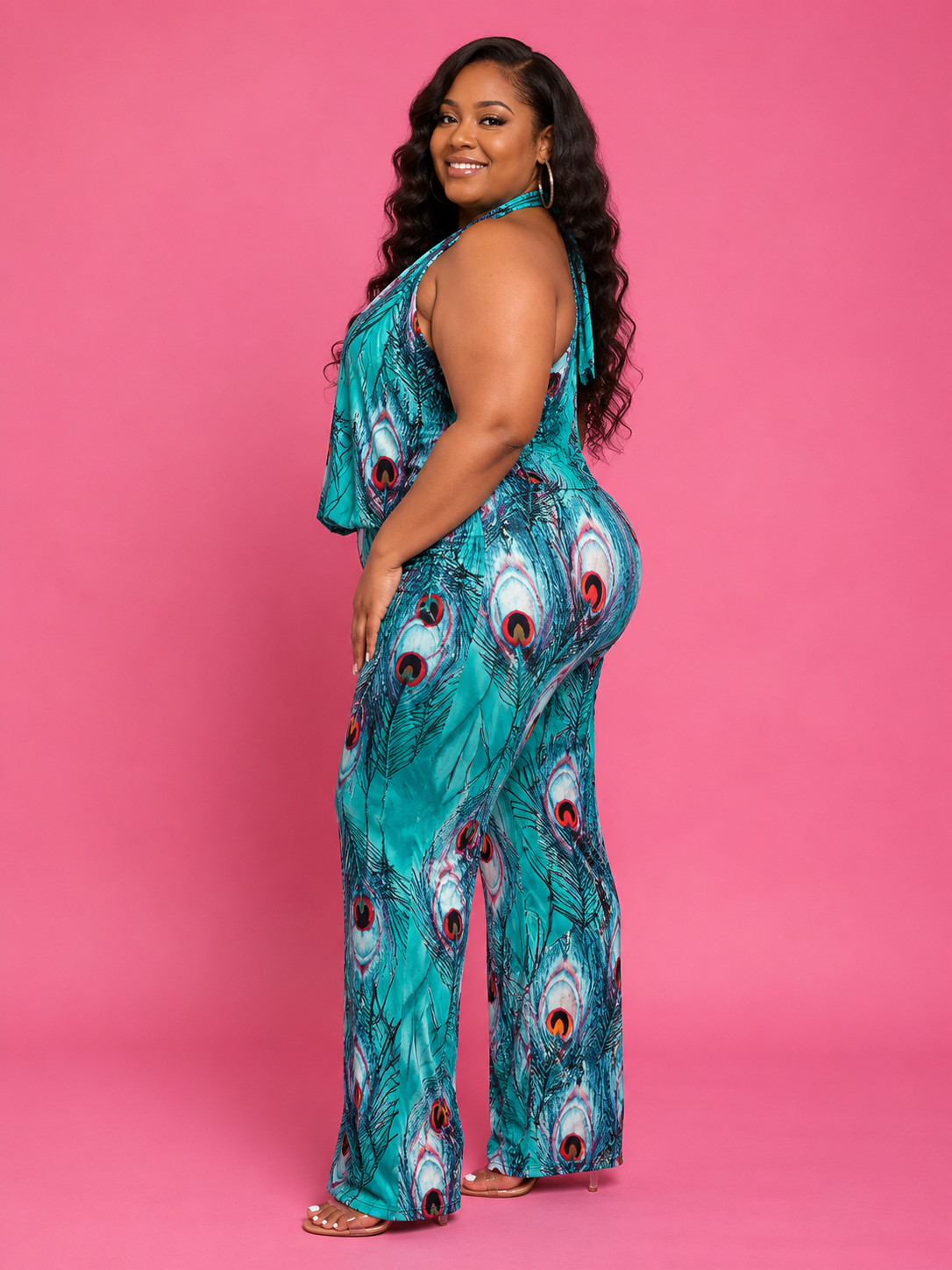 Peacock Dreams Jumpsuit