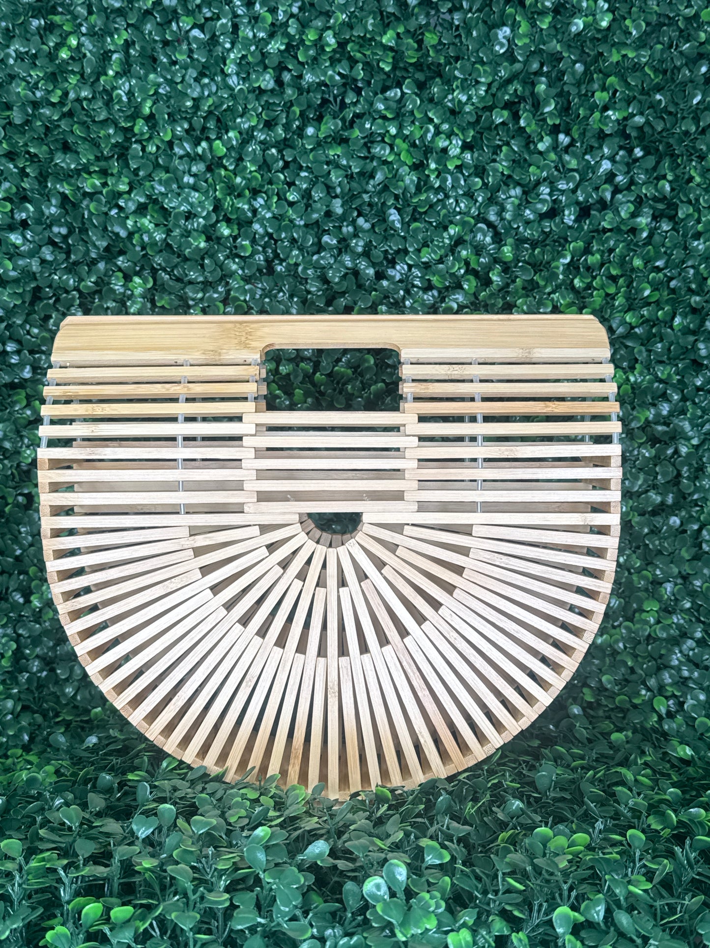 Bamboo Straw purse