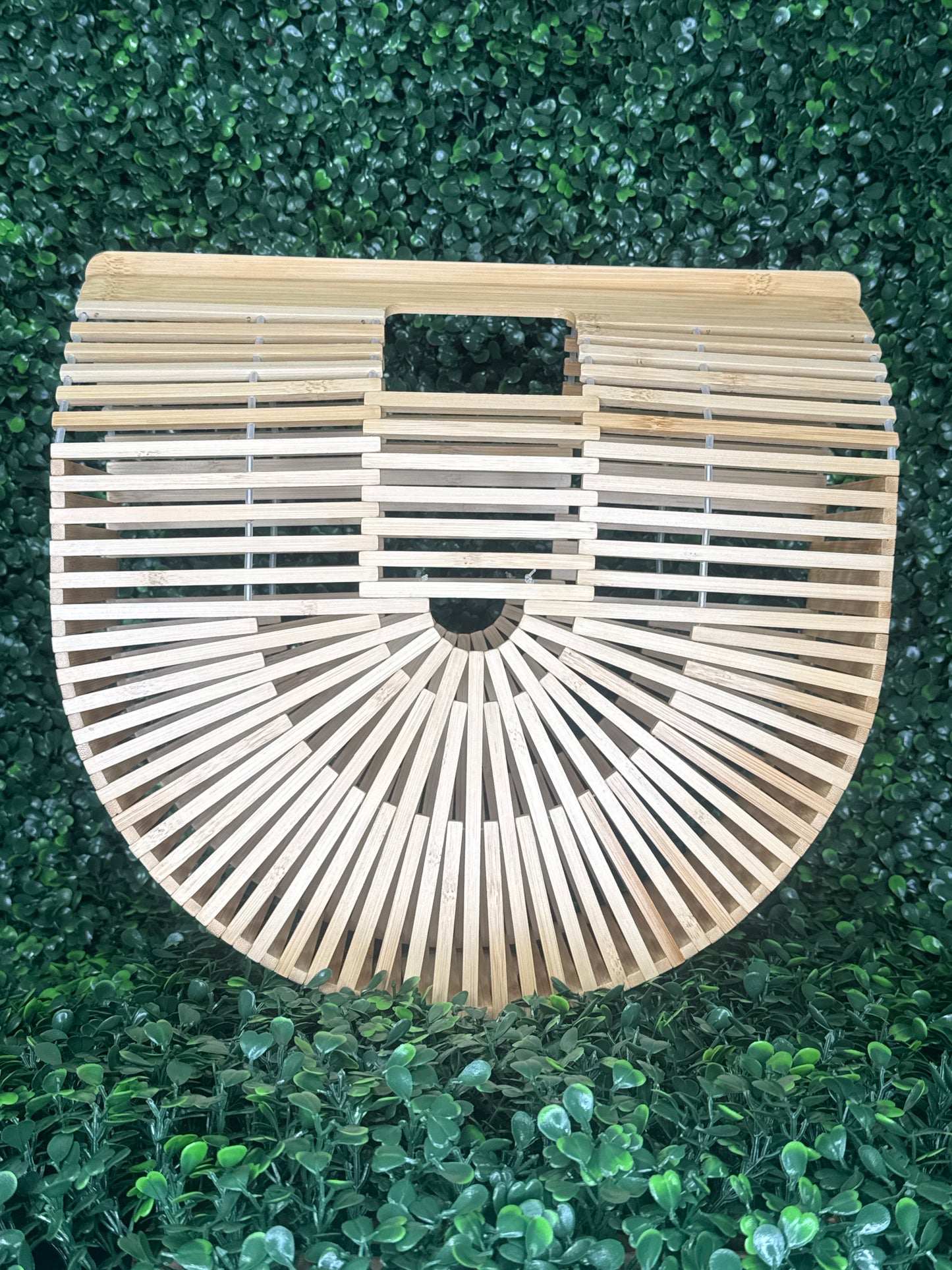 Bamboo Straw purse