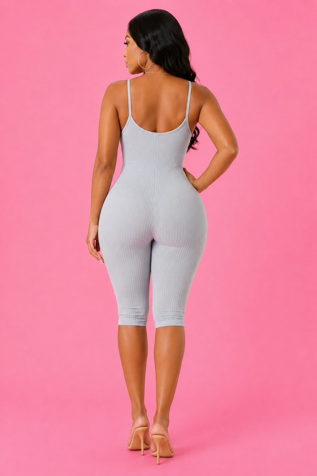 Heather Gray Kathy Bodysuit