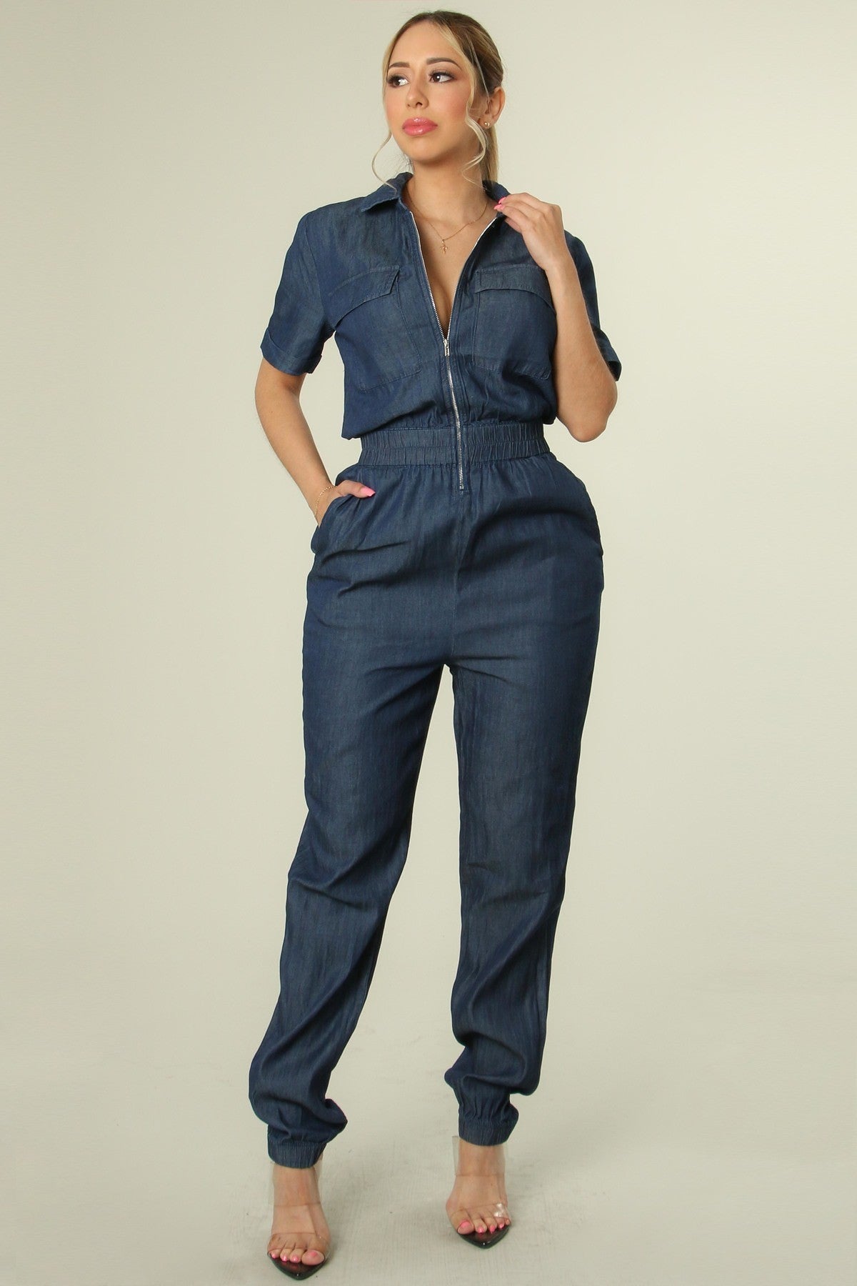 Denim Jumpsuit