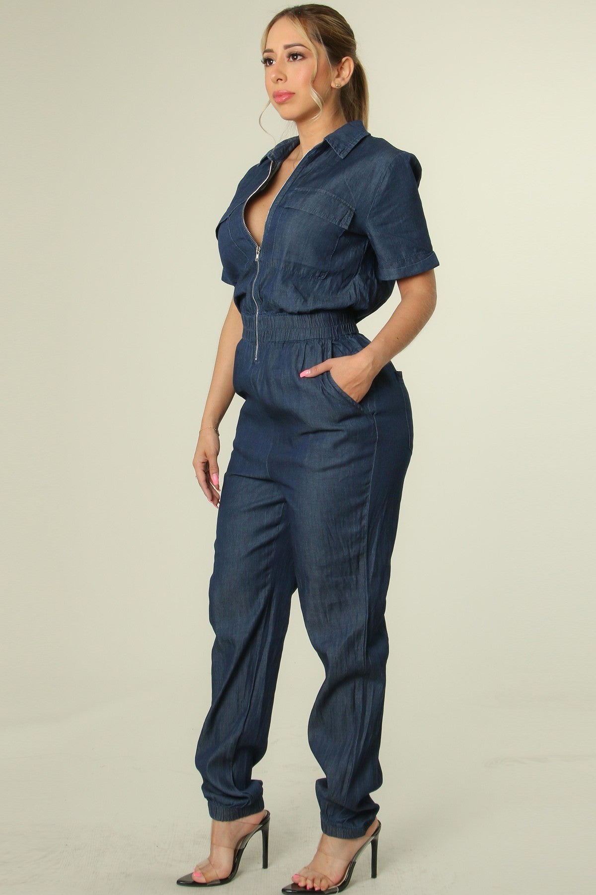 Denim Jumpsuit