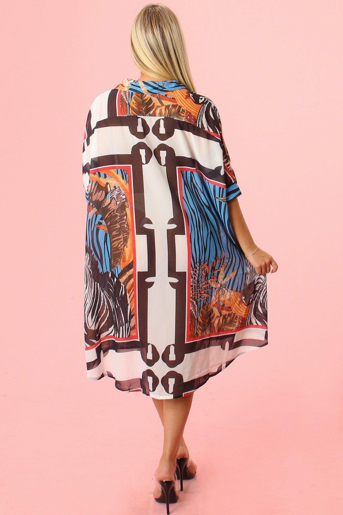 Oversize Safari Dress