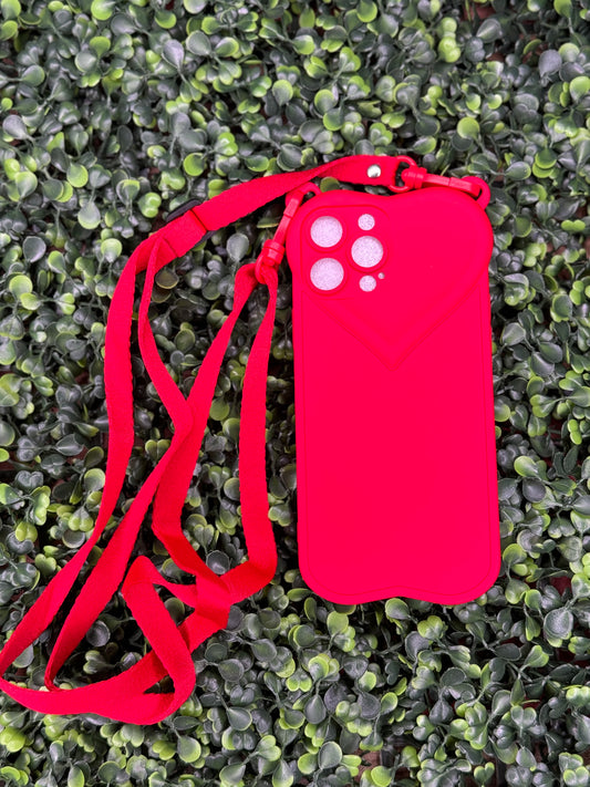 Red Heart iPhone 13 Pro Max Case