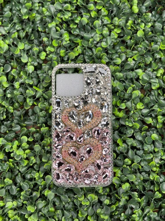 Bling Heart iPhone 13 Pro Max Case