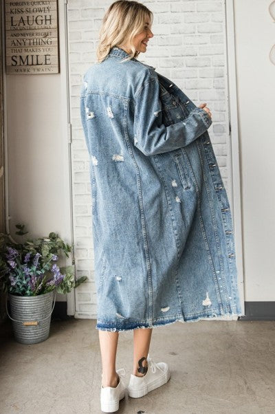 Long Denim Jacket