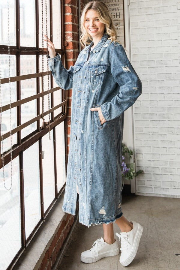 Long Denim Jacket