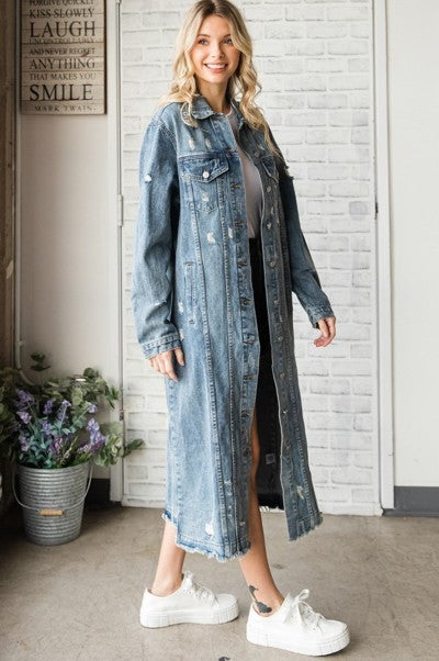 Long Denim Jacket