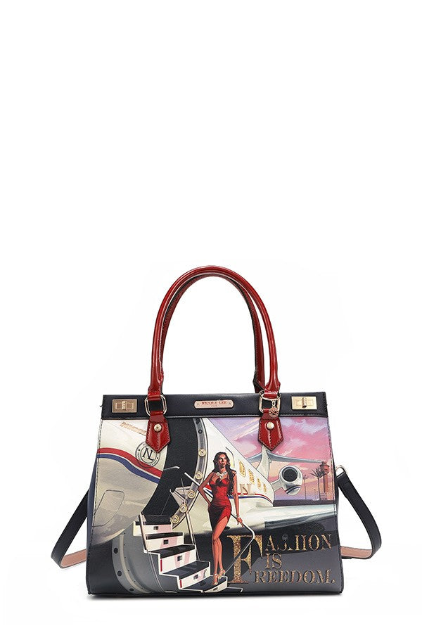 Mya Fashion Satchel Purse