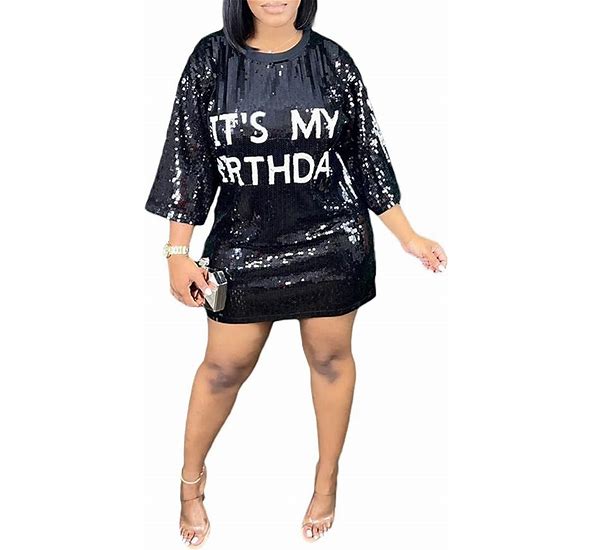 IT'S MY BIRTHDAY T-Shirt Dress