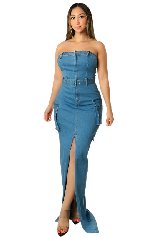 Model Jeans Dress